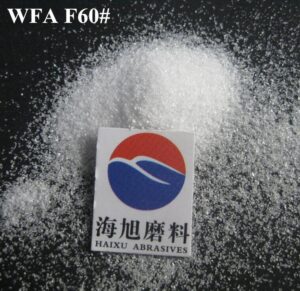 Trang chủ -3-HAIXU - Alumina hợp nhất trắng Vật liệu mài mòn màu trắng, hạt mài corundum nhân tạo.